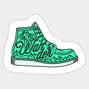 Wander Shoes Sticker